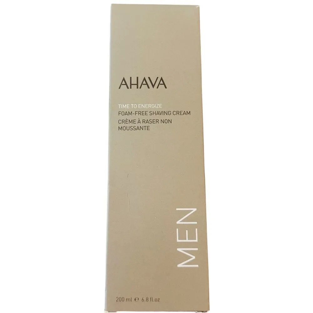 AHAVA Men Time To Energize Mild Foam-Free Shaving Cream